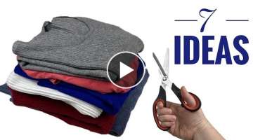  LET'S TURN OLD SWEATERS INTO NEW REQUIRED THINGS! 7 AMAZING IDEAS!