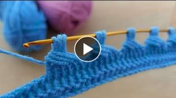 How to tunusian crochet