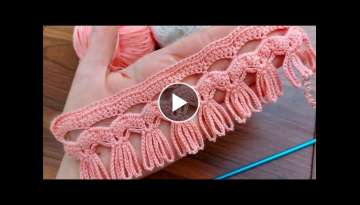 How to crochet knitting for curtain and