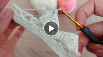 super easy crochet model tığ işi sahane örgü modeli