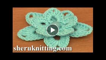Crochet Lily/Free Crochet Flower Patterns