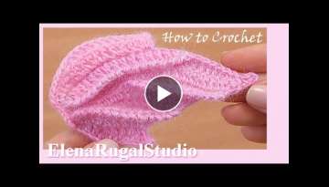 Amazing 3D Crochet Leaf