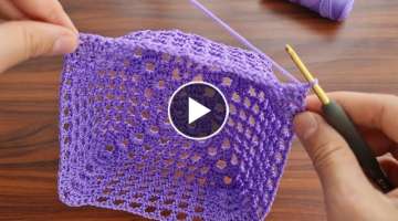 INCREDIBLE How to make a super beautiful knit bag ✔ Çok güzel örgü çanta yapımı