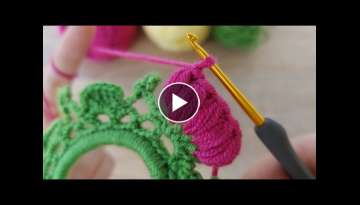 Super easy hair clip crochet model how to heir clip 