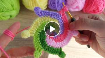 How to crochet coaster 