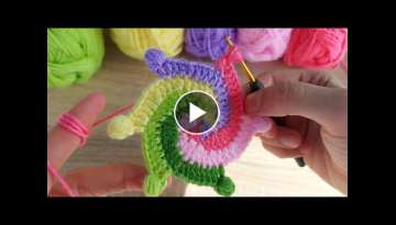 How to crochet coaster 