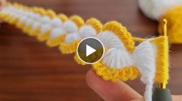 Super Easy Crochet Hairband Knitting Model 