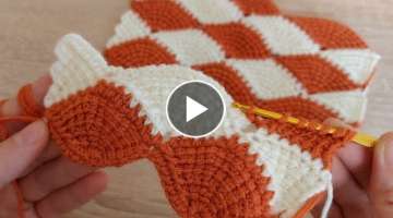  battaniye şal modeli how to crochet knitting