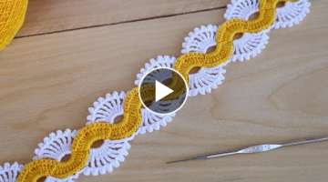  Easy to Crochet TAPE LACE Tutorial