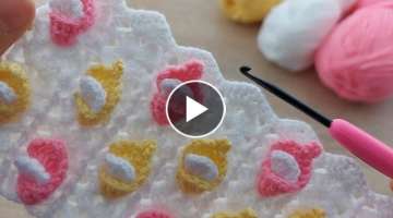 Super Very Easy Crochet Knitting Model ✔