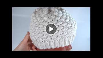 IT WILL MAKE YOUR DAY BETTER/COOL Snowflake Pattern/Winter and AMAZING EASY HAT ONLY FOR 30 minut...