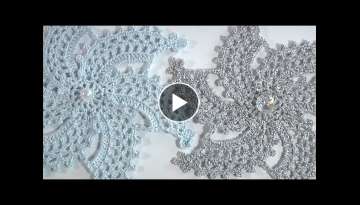 SUPER NEW YEAR'S IDEA!!!/Magic SNOWFLAKE/Crochet 2023 Snowflake Merry Christmas