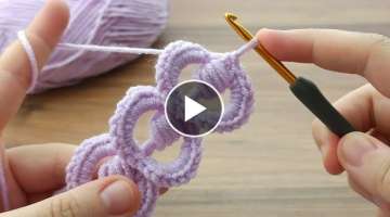 Very easy flashy crochet baby bandana model narration #crochethairband