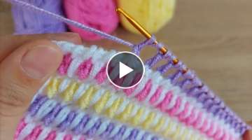 how to Tunisian crochet 