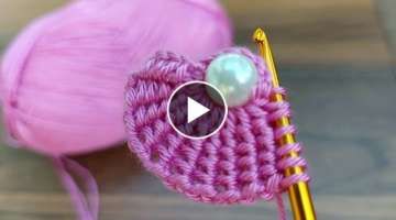 Super Easy EARRİNG Crochet Knitting - 