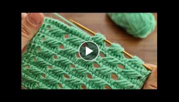 Very Nice Tunisian Knitting Pattern 
