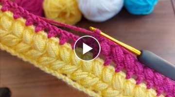 Süper easy crochet knitting - 
