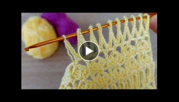 How to make a very easy for summer beautiful crochet 