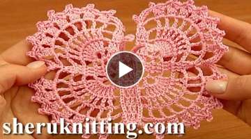 Crochet Large Butterfly Step-by-Step Tutorial 13 Crochet Butterfly Pattern