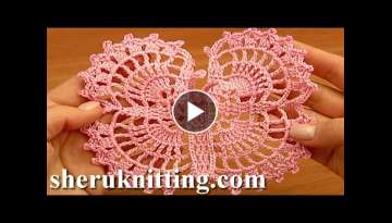Crochet Large Butterfly Step-by-Step Tutorial 13 Crochet Butterfly Pattern