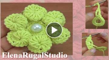 EASY CROCHET Flower/Crochet Unusual String Petal