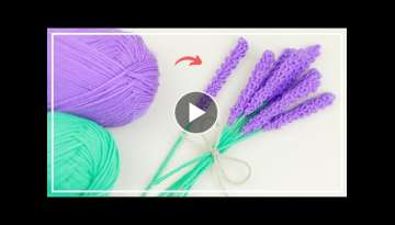 Easy Lavender Flower Making Idea -DIY