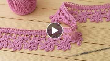  Crochet Lace Braid Ribbon Tape Tutorial
