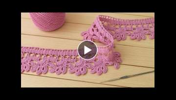  Crochet Lace Braid Ribbon Tape Tutorial