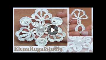 Crochet 3D Flower PATTERN/ Different Petals/ HOW TO CROCHET