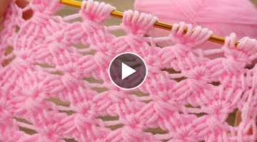  Super Easy Tunisian Crochet Baby Blanket vest For Beginners online Tutorial *