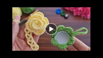 Wow !! Super easy, very useful crochet keychain ,pincushion , sell and give as a gift.
