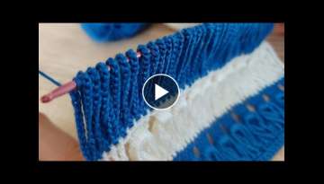 How to crochet knit SUPER MODEL