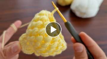 Super beautiful decorative crochet chick making -