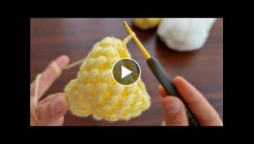 Super beautiful decorative crochet chick making -