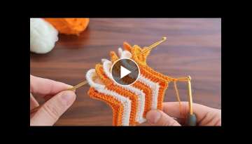 Wow!! Super idea how to make eye catching crochet ✔ Everyone who saw it loved it.