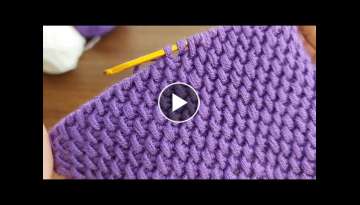 Super Very Easy Crochet Knitting Model 