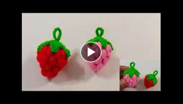 Crochet Strawberry 