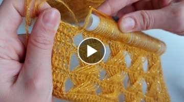 Super Easy Crochet Knitting Model - 