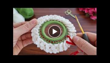 Wow !! Super easy, very useful crochet decoration ornament ✔ sell and give as a gift.
