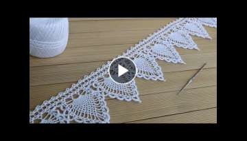  How to Crochet Lace Tape Ribbon
