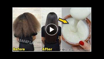 1 potato will turn your hair from frizzy and rough to straight and silky forever