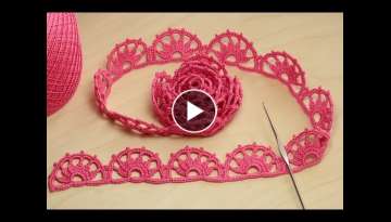  Crochet ribbon lace
