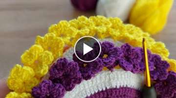 crochet very easy coaster, supla pattern 