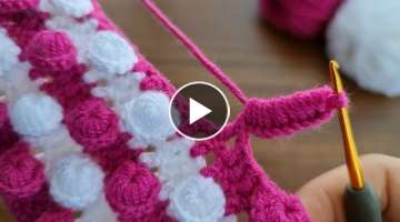Super Easy Crochet Knitting Model 
