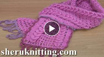 Crochet Scarf Tutorial 