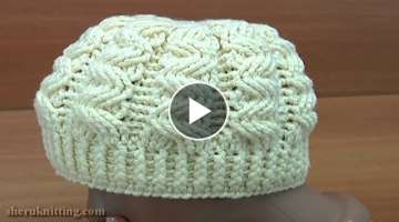 Crochet Aran Hat PATTERN/ HOW TO CROCHET HAT