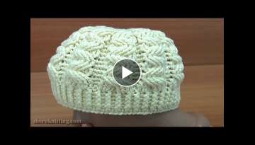 Crochet Aran Hat PATTERN/ HOW TO CROCHET HAT