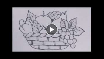 Amazing basket hand embroidery, Beautiful embroidery tutorial, Secrets of embroidery