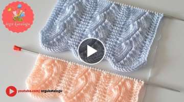 Virgül Örgü Modeli | Easy Knitting Model | Yelek Örnekleri | Kolay Örgü Modelleri
