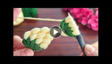 Wow! super idea how to make eye catching crochet hair band 